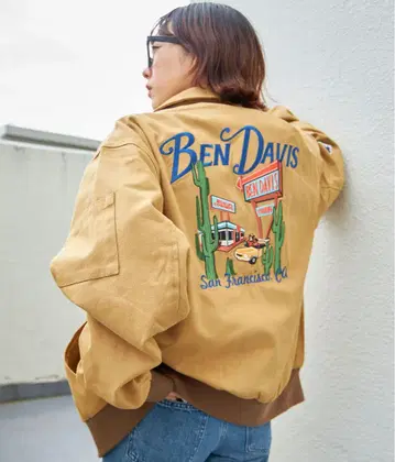 BEN DAVIS 브라운 자켓 아우터