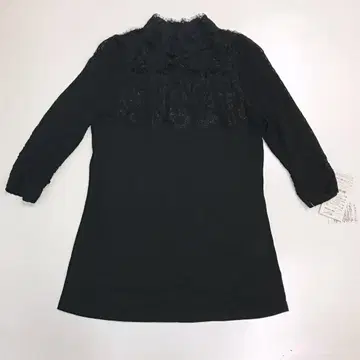 4577 ZIN KATO 진카토 7부 소매 상의 하이넥 택 포함 새상품