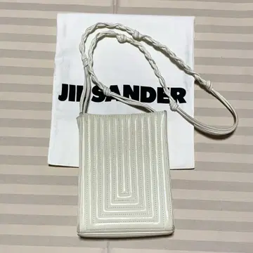 JIL SANDER 질 샌더 숄더백 탱글 퀼팅