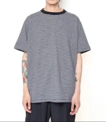 ANDER STRIPE JERSEY 티셔츠