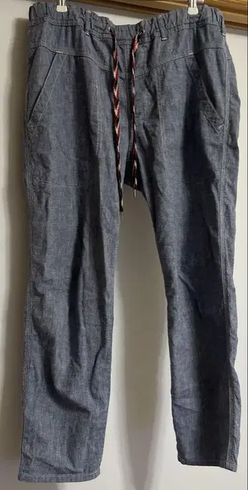EDWIN BAKER EASY PANTS 면 린넨 샴브레이 K2055