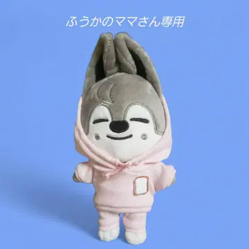 K-POP 봉제 인형 후드 부착