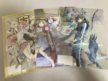 노라가미 라쿠텐 컬렉션 클리어 포스터 세트