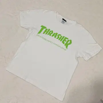 트레셔 로고 티셔츠 화이트