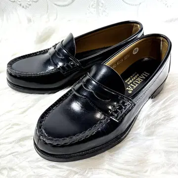 새상품 HARUTA 하루타 코인 로퍼 블랙
