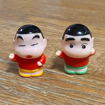크레용 신짱 소프트 비닐 손가락 인형 1992년 레트로 레어 희귀