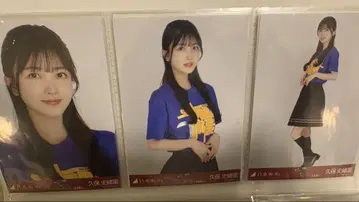 노기자카46 쿠보 시오리 홋카이도 라이브 티셔츠 브로마이드 컴프