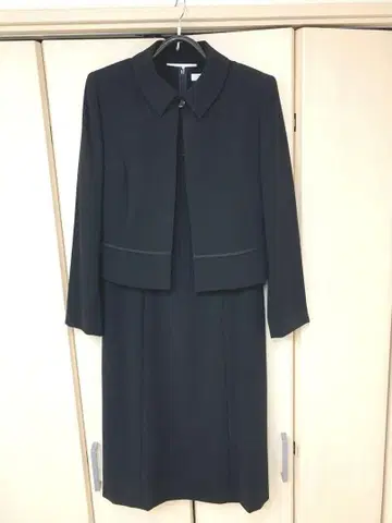 marie claire 예복 블랙 원피스 자켓 11호 사이즈