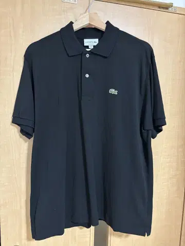 라코스테 블랙 피케 셔츠 L 사이즈