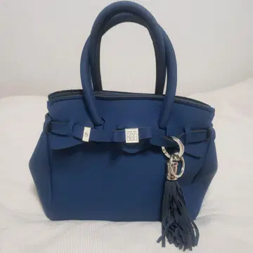 SAVE MY BAG 네이비 토트백