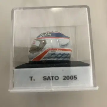 F1 사토 타쿠마 T. SATO 2005 미니어처 헬멧 1/12 스케일