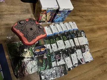 죠죠 월드 제일복권 기타 다양한 굿즈 세트