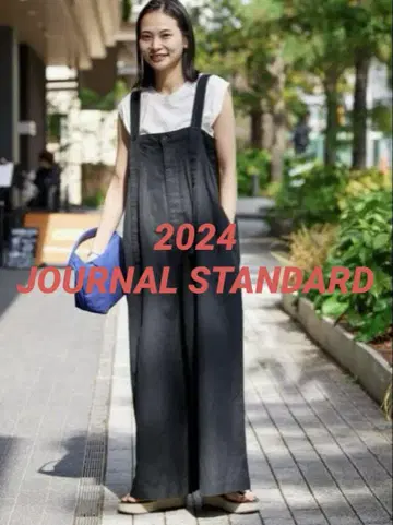 저널 스탠다드 24SS 면 린넨 살로펫 블랙