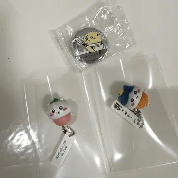 치이카와 하치와레 랏코 쿠라스시 비쿠라폰 피규어 캔뱃지