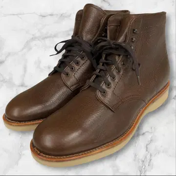 미사용품 알든 ALDEN 신발 25.5cm 브라운 숏부츠