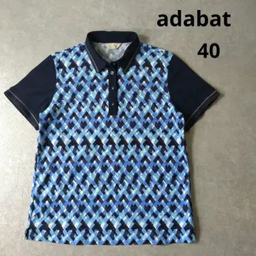 adabat (아다바트) 피케 셔츠 자수 로고 골프웨어 40 사이즈
