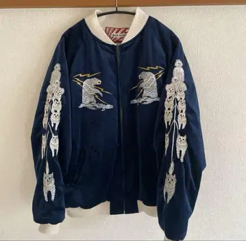 HOUSTON 휴스턴 스카잔 ALASKA 수베니어 자켓