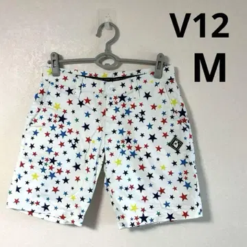 V12 Vituelv 하프 팬츠 골프 멀티 컬러 로고 M
