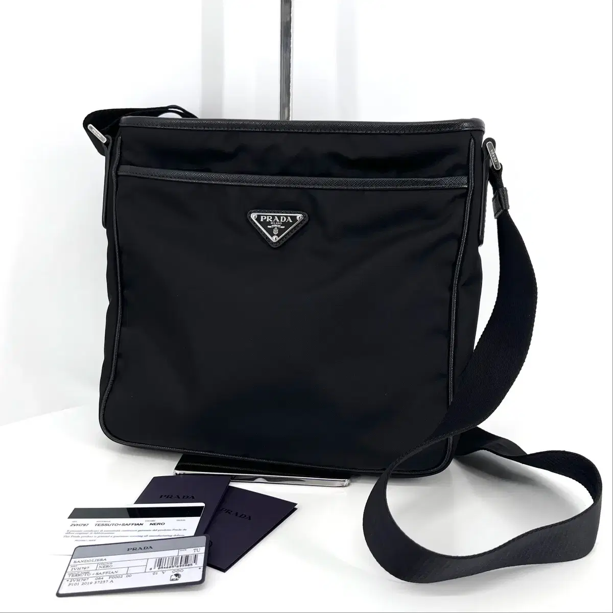 Saffiano 2vh797 プラダ ショルダーバッグ テスート サフィアーノ
