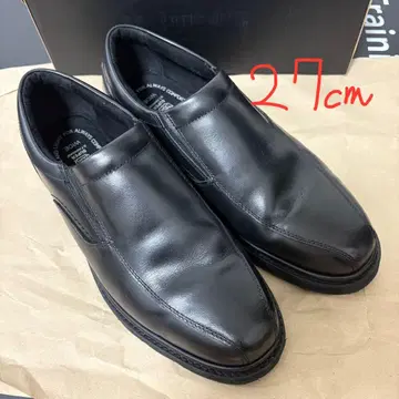 블랙 슬립온 슈즈 27cm