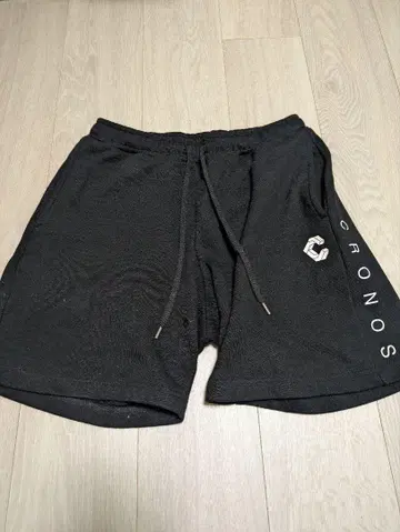 CRONOS 블랙 숏 팬츠 38(M)