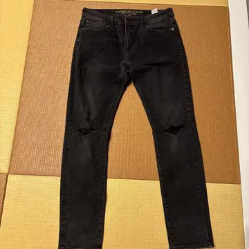 American Eagle 블랙 데님 슬림 핏