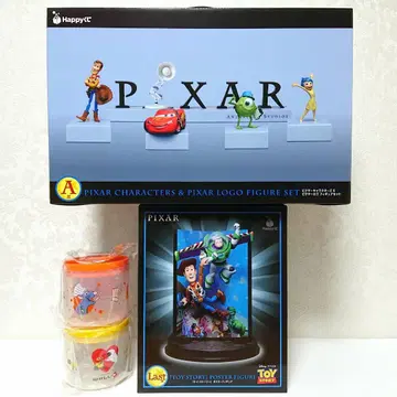 Happy 복권 PIXAR 픽사 A상 Last상 피규어 미개봉 4개