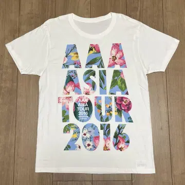 AAA 2016 아시아 투어 티셔츠 M 사이즈 화이트