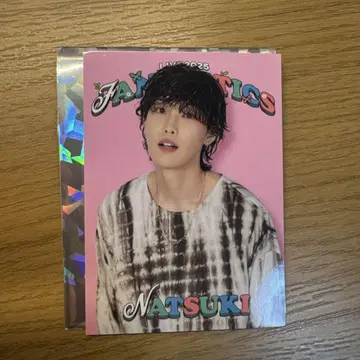 FANTASTICS 호리 나츠키 포토 카드 시크레