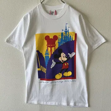 90's Disny 디즈니 미키마우스 티셔츠 MADE IN USA