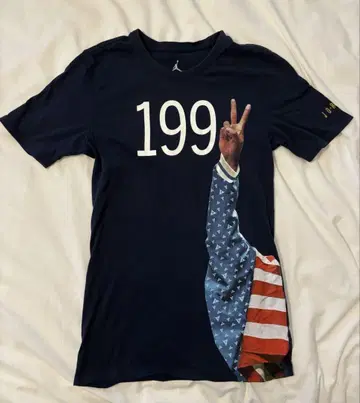 Jordan 반팔 티셔츠 199 피스 사인