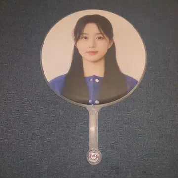 nmixx 헤원 팬 네이비 부채