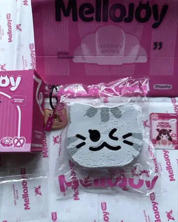 mellojoy 스퀴즈 블루 브리티시 고양이 냥코족 고양이