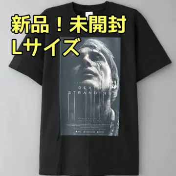 새상품 DEATH STRANDING 마츠 미켈센 티셔츠 L 사이즈