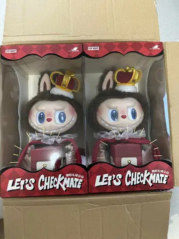 THE MONSTERS Let's Checkmate 시리즈 봉제 인형