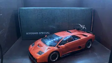 교쇼 500대 한정판 1/18 람보르기니 디아블로 GT 오렌지