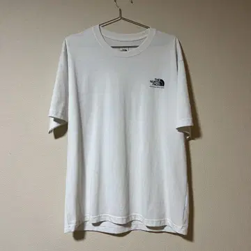 THE NORTH FACE XL 화이트 티셔츠