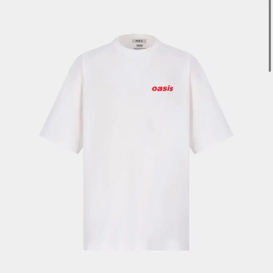 【NOICE】 NOICE X OASIS LOGO T-SHIRT / 追跡付 NOICE X OASIS W BAND T-SHIRT - BLACK - NOICE