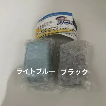녹음 재생 그리운 가라케 마스코트 블랙 라이트 블루 가챠 세트