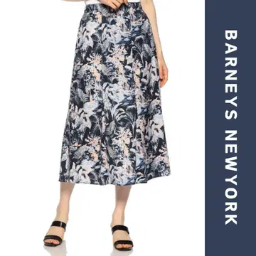 BARNEYS NEW YORK 바니스 뉴욕 플라워 스커트