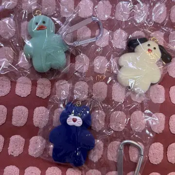 mojojojo Vol.1 Vol.2 카라나비 포함 키링 3개 세트