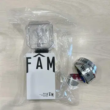 timelesz FAM 오리지널 응원봉 은색 테이프 포함