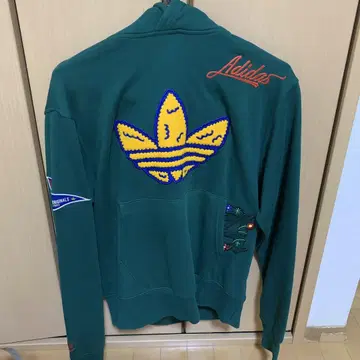 Adidas 다크 그린 후드티 41