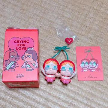 POPMART CRYBABY Crying For Love 체리