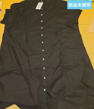 미사용 새상품 Colork 블랙 셔츠 원피스