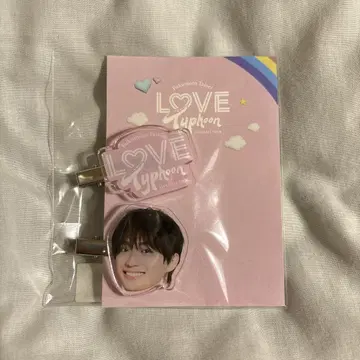 후쿠모토 다이하루 Love typhoon 헤어 클립