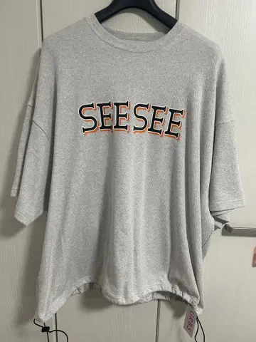 SEESEE SUPER BIG THERMAL SS TEE 애쉬 그레이