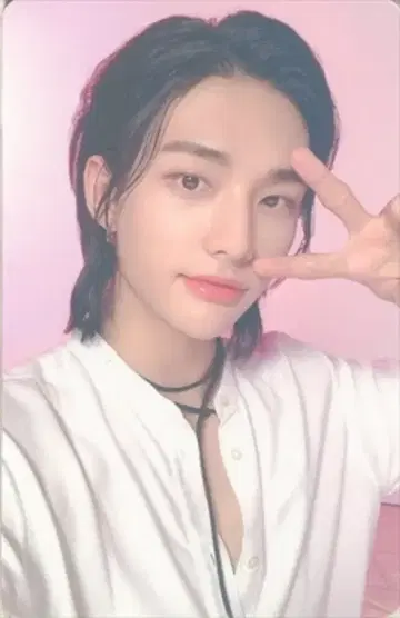 StrayKids NACIFIC 콜라보 Hyunjin 트레이딩 카드 피스
