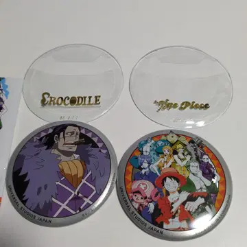 ONEPIECE USJ 2025 캔뱃지 크로커다일