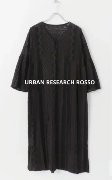 URBAN RESEARCH ROSSO 자수 조젯 원피스